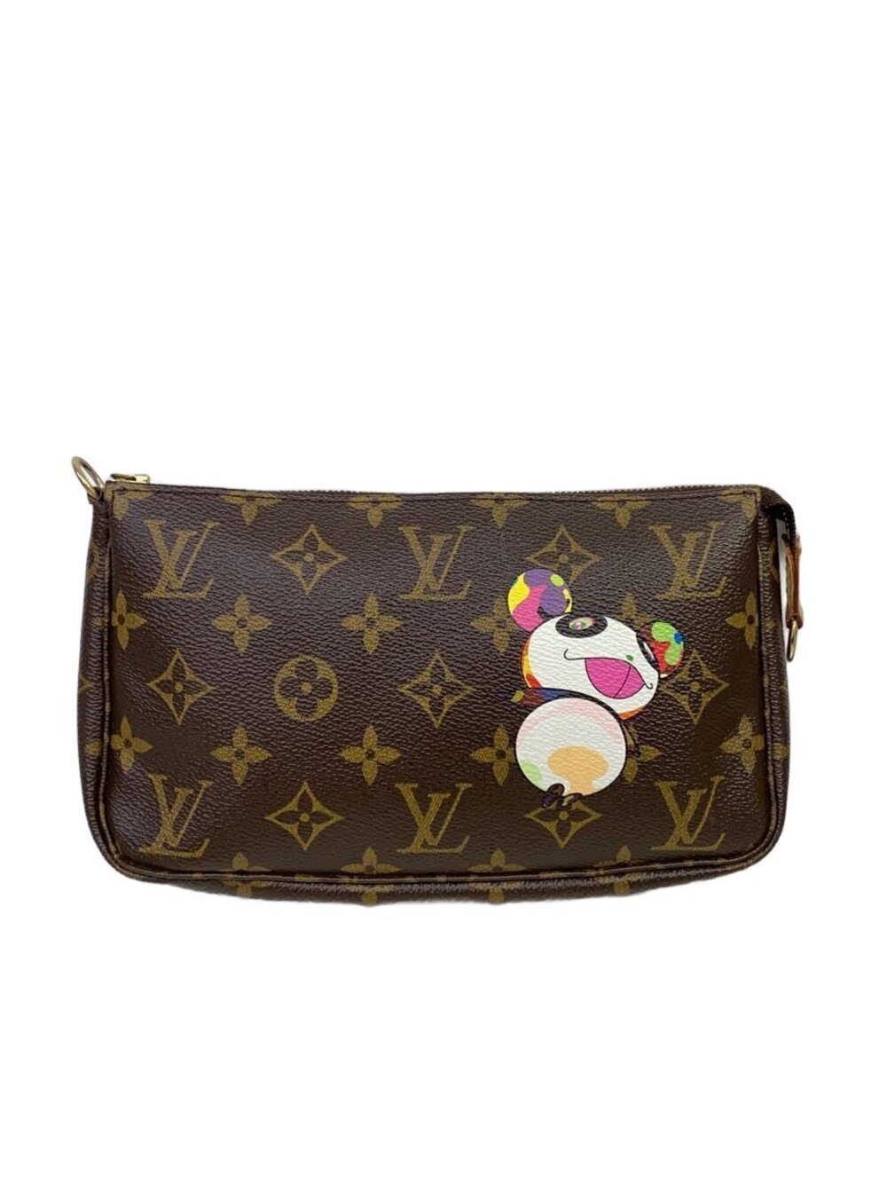 LOUIS VUITTON Pochette Accessoires Monogram Panda Brown